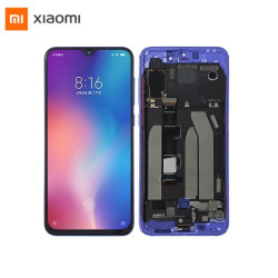 Xiaomi Mi 9SE schermo blu con telaio originale del produttore