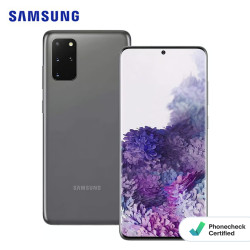 Téléphone Samsung Galaxy S20 Plus 5G Gris 128Go Grade Z (Backcover HS)