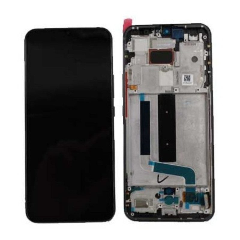 Ecran Xiaomi Mi 10 Lite Gris Avec Châssis (Reconditionné)