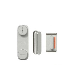 Pack Boutons iPhone 5 Blanc et Tiroir Sim