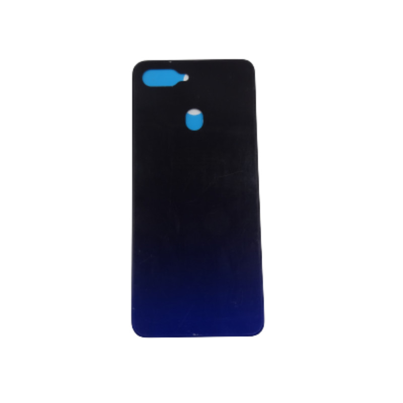 Back Cover Avec Adhésif Oppo F9 Bleu Compatible