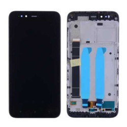 Ecran Xiaomi MI A1/ Mi 5X Noir Avec Châssis (Reconditionné)