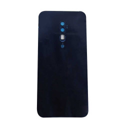 Back Cover With Adhesive Reno 10X Zoom Black Compatible