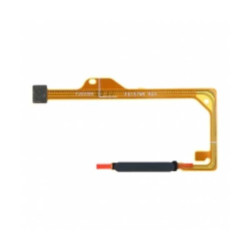 Nappe capteur d'empreintes digitales pour Huawei P smart 2021/Y7a Noir