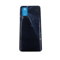 Back Cover With Adhesive Oppo A92 Black Compatible