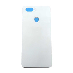 Back Cover Avec Adhésif Oppo R15 Blanc Compatible