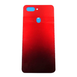 Back Cover Avec Adhésif Oppo R15 Rouge Compatible
