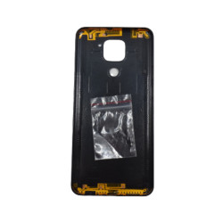 Back Cover Xiaomi Redmi Note 9 Noir Compatible