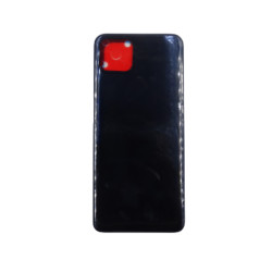 Back Cover with Adhesive compatible with Oppo A72 5G Black