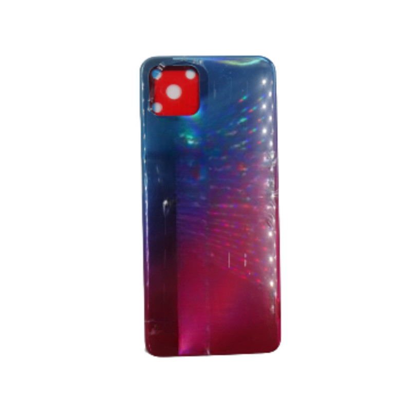 Back Cover with Adhesive compatible with Oppo A72 Ghost Blue