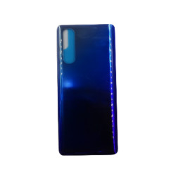 Back Cover with Adhesive compatible with Oppo Find X2 Neo Blue