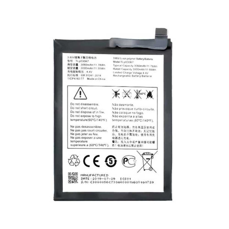 Batterie Alcatel 1S 5024 (TLP030K7) 3060 mAh
