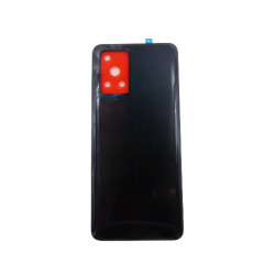 Back Cover with Adhesive compatible with Oppo A74 4G CPH2219 Black