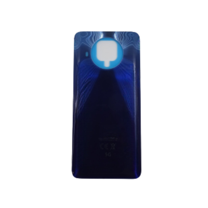 Back Cover with Adhesive compatible with Xiaomi Mi 10T Lite 5G Blue