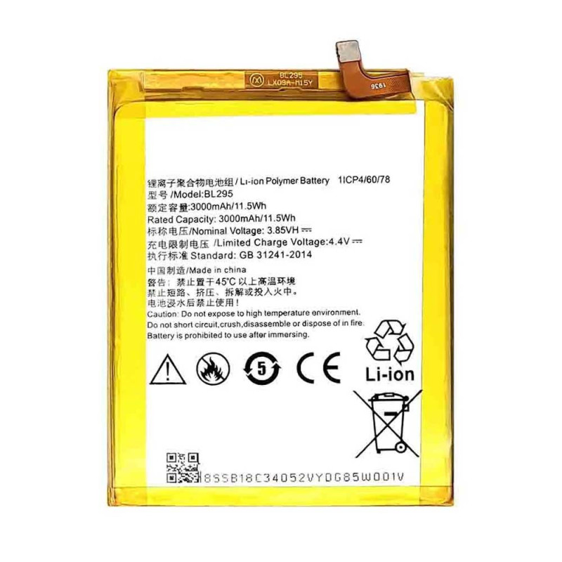 Batterie Lenovo K5S/Lenovo K9 (BL295)