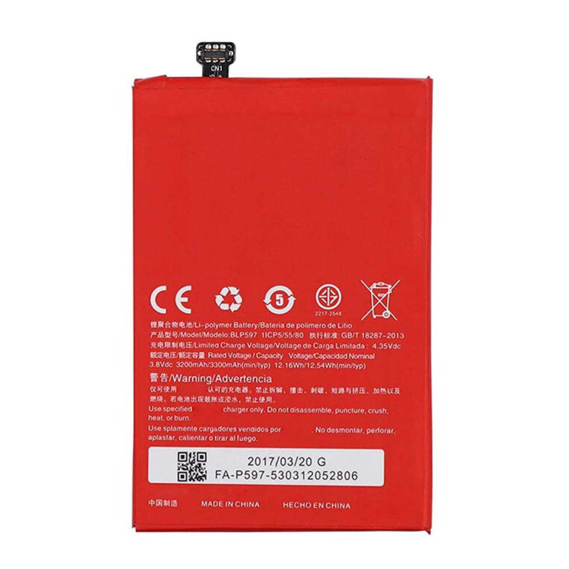Batterie OnePlus 2 (BLP597) 3300mAh