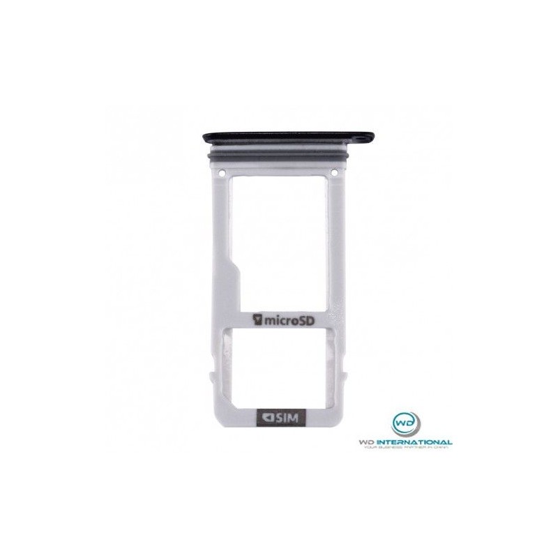 Tiroir SIM Noir Samsung A3 2017