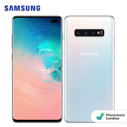 Téléphone Samsung Galaxy S10 Plus 128Go Blanc Grade Z (Backcover und Bildschirm kaputt)