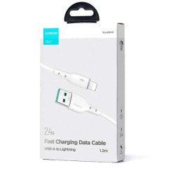 Joyroom USB-auf-Lightning-Kabel 2.4A 1.2M Weiß (S-UL012A13)