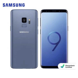 Handy Samsung Galaxy S9 Blau 256Go Grade Z (Backcover Display gebrochen, lässt sich nicht einschalten)