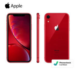 IPhone XR Rosso 64GB Grado Z Telefono (blocco iCloud + copertura posteriore + schermo)