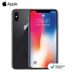 Telefon iPhone X Schwarz Grade Z (iCloud gesperrt)