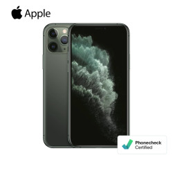 Téléphone iPhone 11 Pro Max 256Go Vert Grade Z (Bloqué iCloud, Back Cover Hs, Pas d'IMEI)