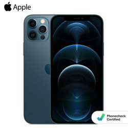 Téléphone iPhone 12 Pro 128Go Bleu Grade Z (Vibration caméra)