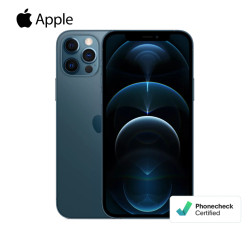 Téléphone iPhone 12 Pro Max 128Go Bleu Grade Z (Backcover Cassé)