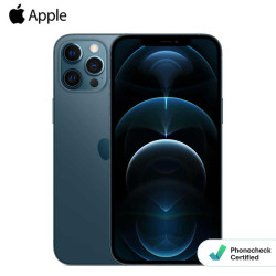 IPhone 12 Pro Max 128Gb Blu Grado Z telefono (Backcover HS)