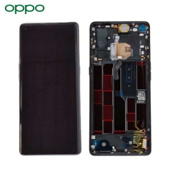 Oppo Reno 4 Pro 5G Display Schwarz Mit Chassis Original Hersteller