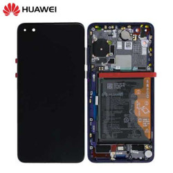 Schermo di origine del produttore Nero Huawei P40 Pro