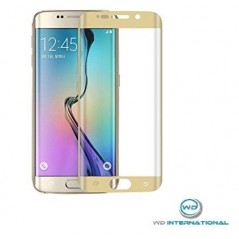Samsung Galaxy S6 vetro temperato curvo oro